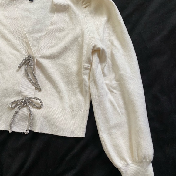 Express Cream Cardigan - Picture 4 of 9